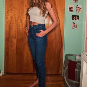 Nasty Gal Hugh Waisted jeans